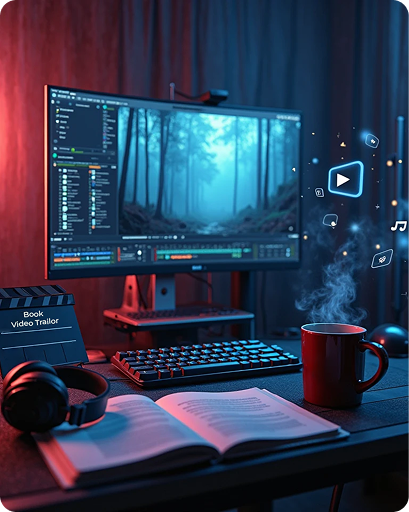 Book video trailer production — BookCraft Publishers