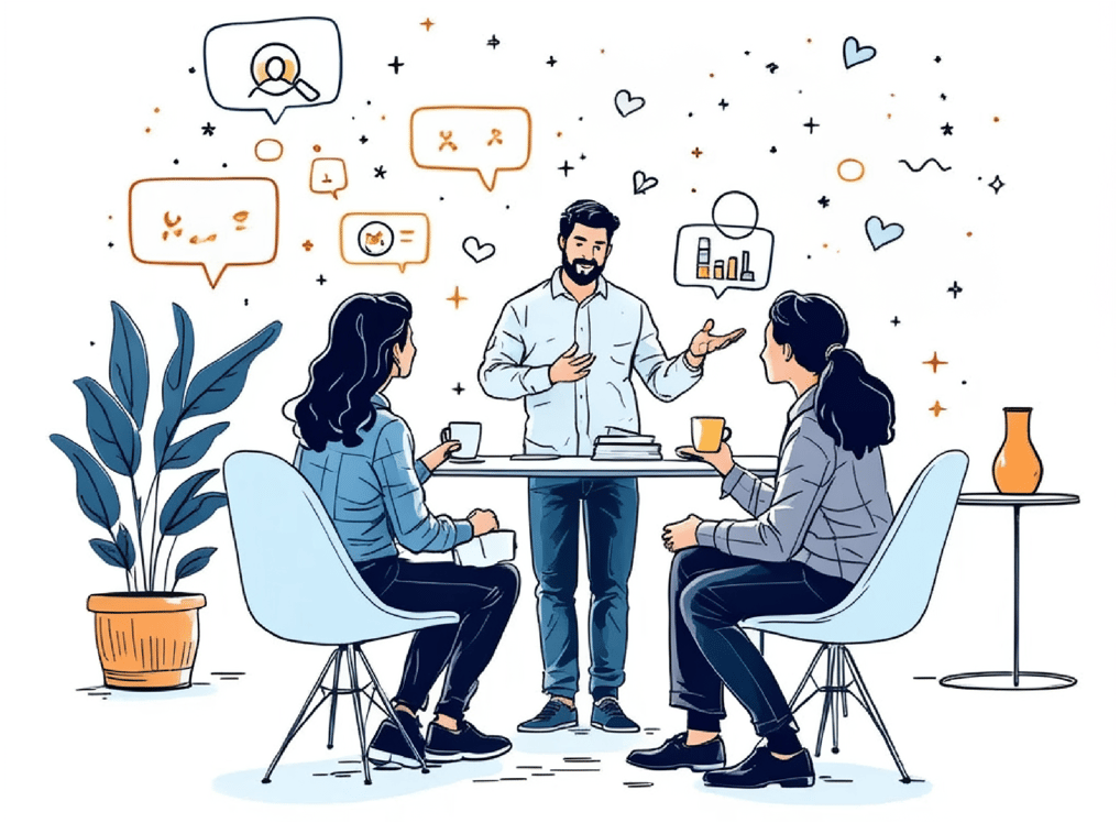 Stylized megaphone icon representing bespoke marketing and promotion services