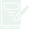 Custom book cover design and illustration icon